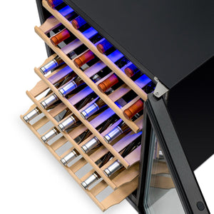 NewAir 24" Built-In 46 Bottles Stainless Steel Wine Cooler (NWC046BS00)
