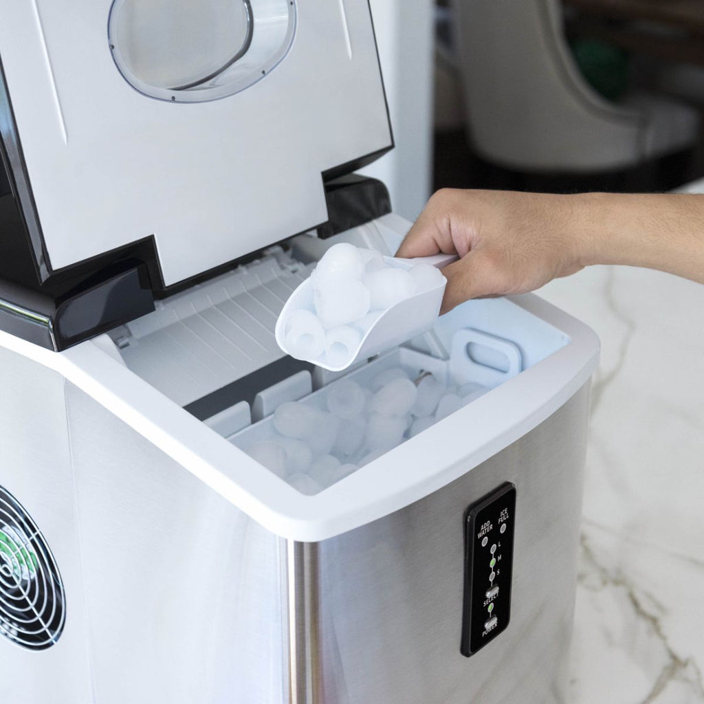 NewAir Clear Ice Maker | 45 lbs, Countertop & Portable
