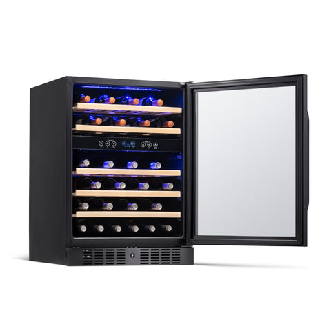 Image of NewAir 24" Built-In 46 Bottles Stainless Steel Wine Cooler (NWC046BS00)