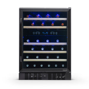 NewAir 24" Built-In 46 Bottles Stainless Steel Wine Cooler (NWC046BS00)