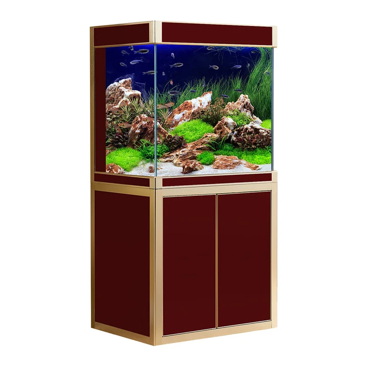 AquaDream 100 Gallon Red & Gold Aquarium (AD-1060-RD)