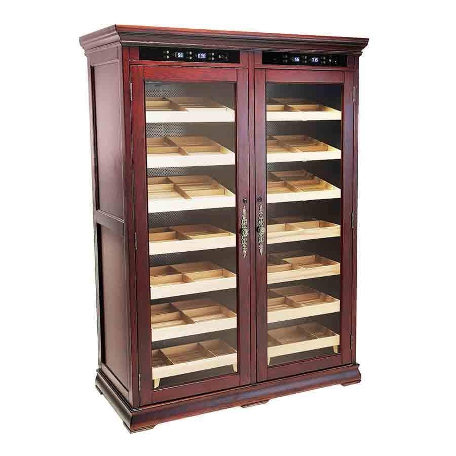The Remington Electric Cabinet Humidor by Prestige - 2000 Cigar ct